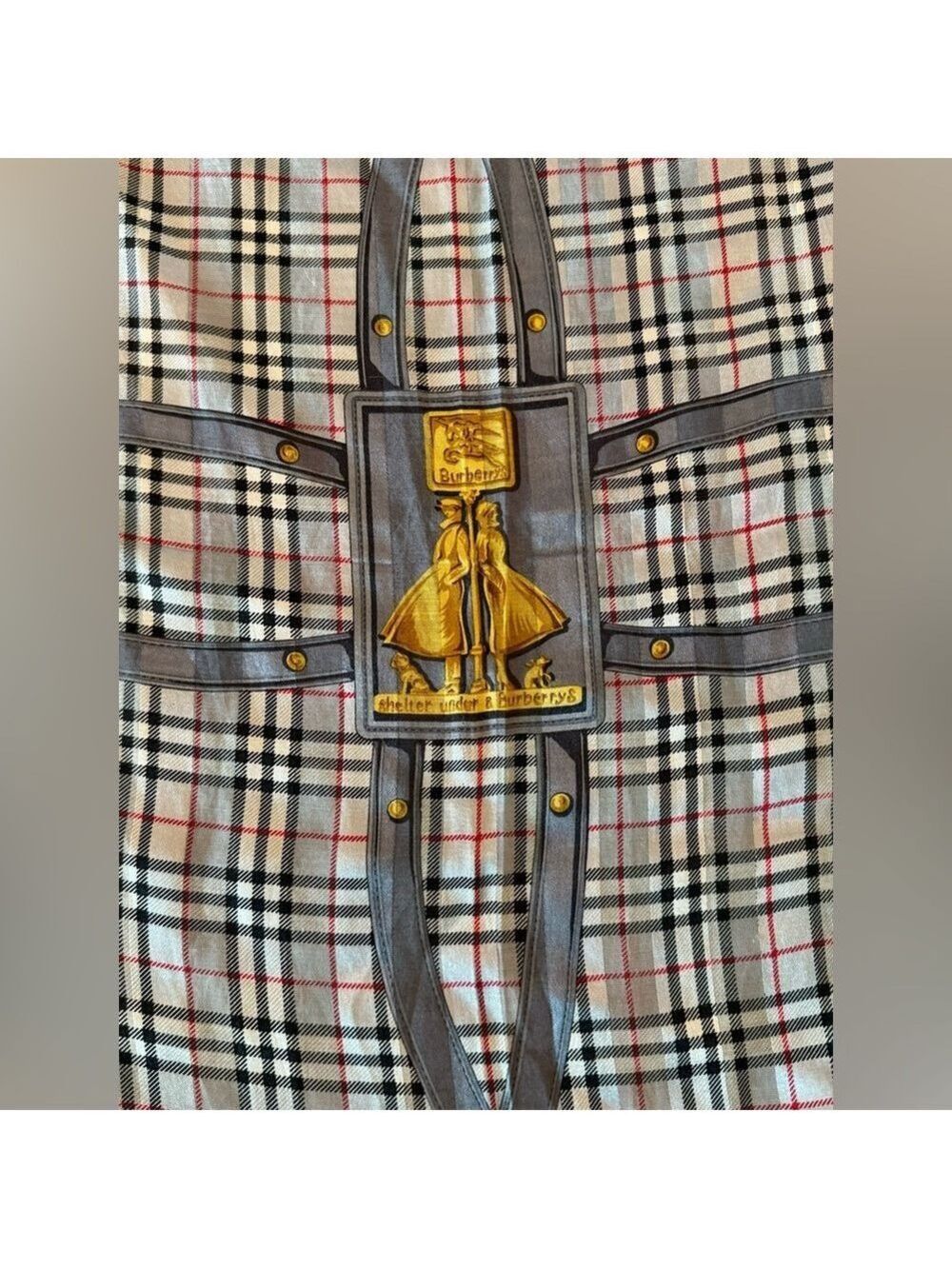 Burberry Vintage London Handkerchief - Picture 1 of 5